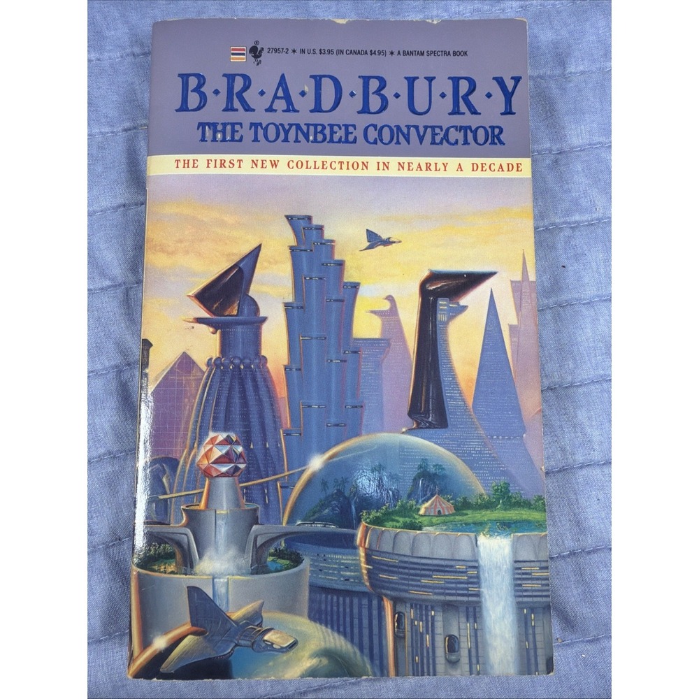 The Toynbee Convector Ray Bradbury 1988 Paperback 1st Printing Sci-Fi